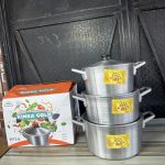 Kinka Gold Cooking Pot 3 pieces- 3B