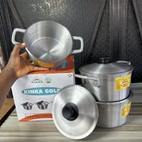 Kinka Gold Cooking Pot 3 pieces- 3A