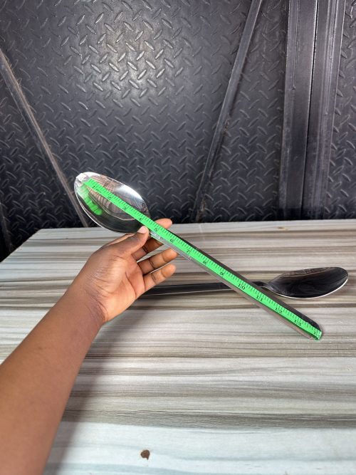Stainless Cooking Spoon long - 14 inches