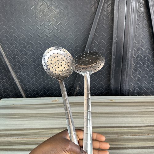 Stainless Cooking Spoon Perforated Skimmer Big Size – 13 inches