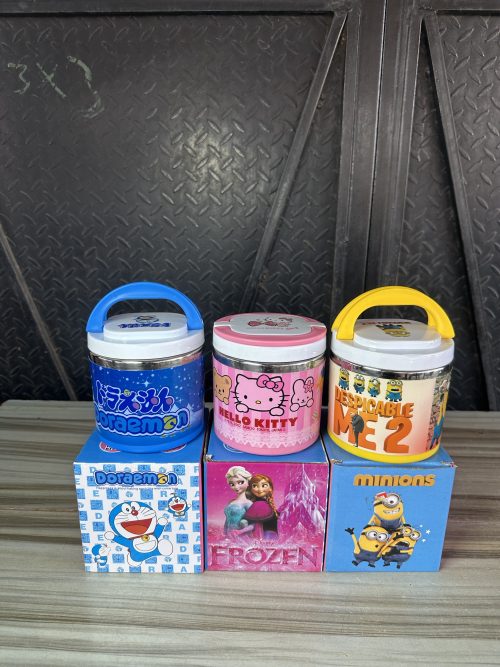 Food flask Lunch Box – Hello Kitty with Flat Handle