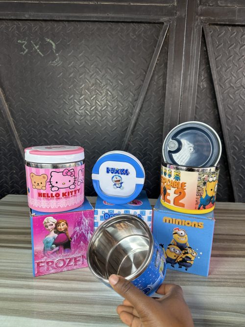 Food flask Lunch Box – Hello Kitty with Flat Handle