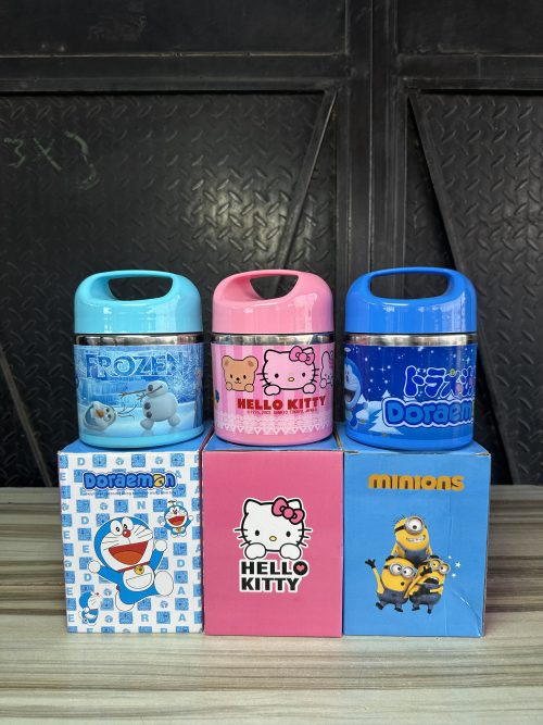Food flask Lunch Box – Hello Kitty with Raised Handle