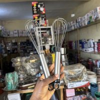 Stainless Egg Whisk Turner - 1 piece