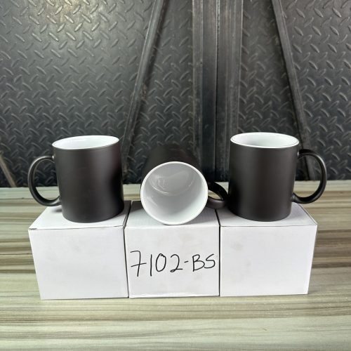 SMP Mug Cup with Carton Black and white (7102-BS) – 1 piece