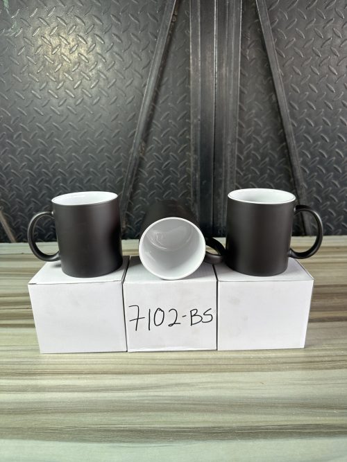 SMP Mug Cup with Carton Black and white (7102-BS) – 1 piece