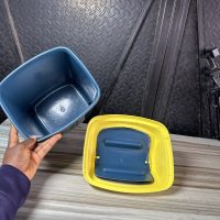 SMP Plastic Dustbin with cover - ST06-O