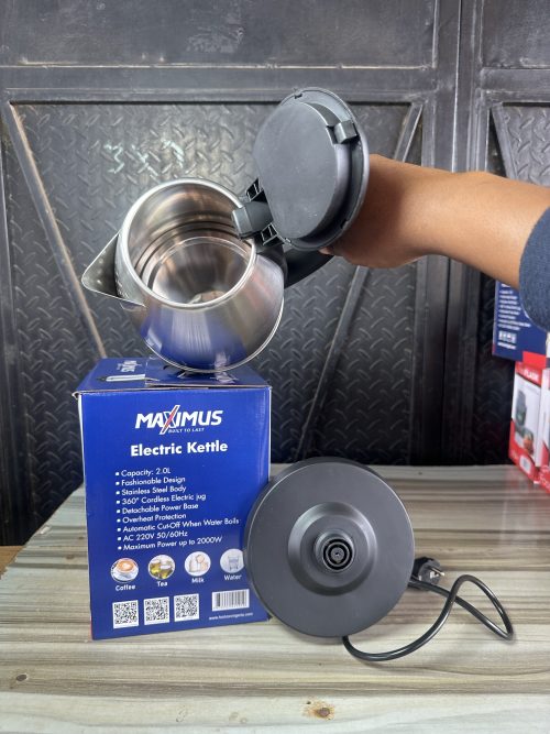 Maximus Cordless Electric kettle /Jug- 2.0 litres (JV-KT180A)