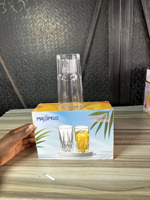Maximus Glass cup - 3 pieces MAX 304