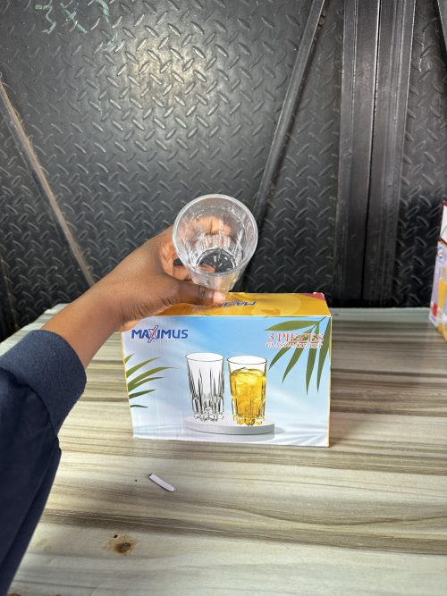 Maximus Glass cup - 3 pieces MAX 304