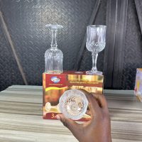 Smp Glass Wine Cup -3 pieces G3503-3