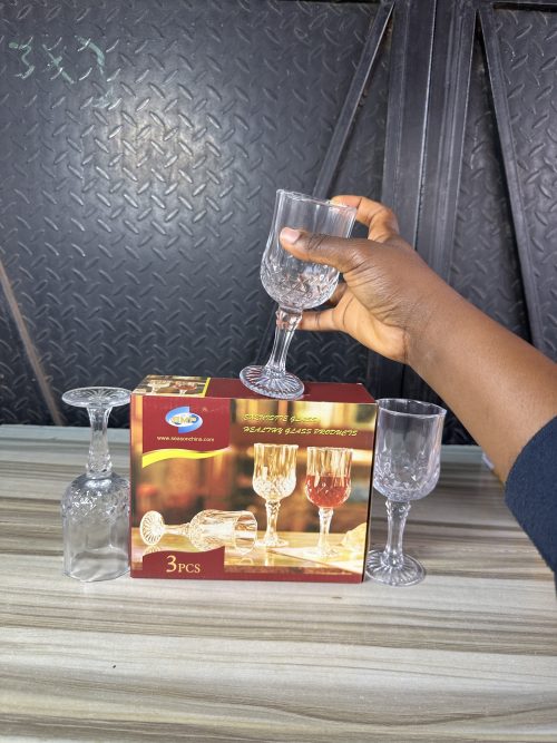 Smp Glass Wine Cup -3 pieces G3503-3