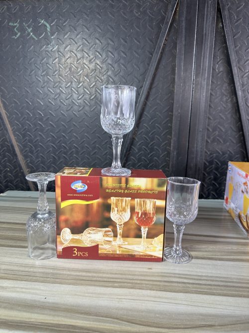 Smp Glass Wine Cup -3 pieces G3503-3