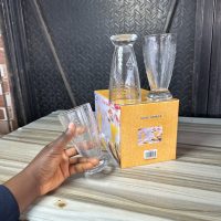 SMP Glass cup – 6 pieces Y3206B-6