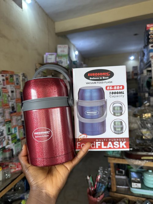 Eurosonic Food Flask Vacuum Flask ES – 884 – 1000ml (1.0ltr)