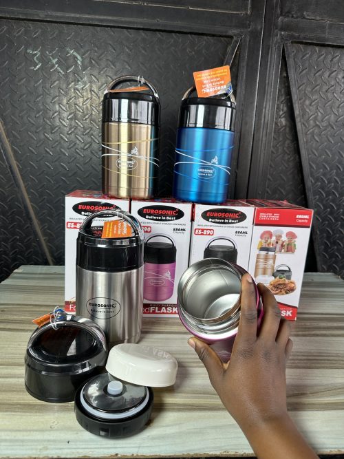 Eurosonic Food Flask Vacuum Flask ES-890 – 880ml (0.88 liter )