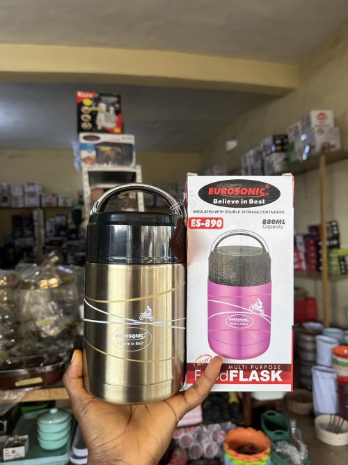 Eurosonic Food Flask Vacuum Flask ES-890 – 880ml (0.88 liter )