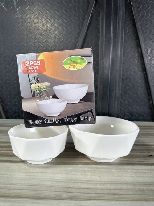 Happy Ceramic Bowl - 5 & 6 inches