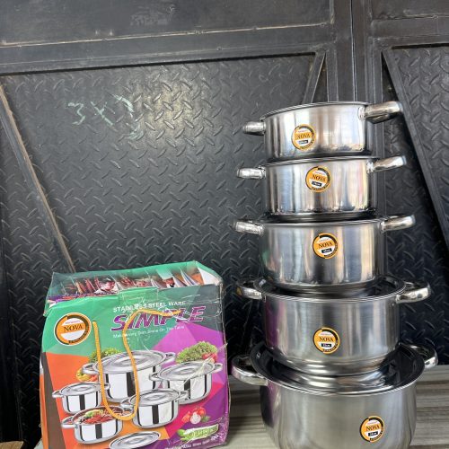 Nova Storage Bowl with Handle Set 5