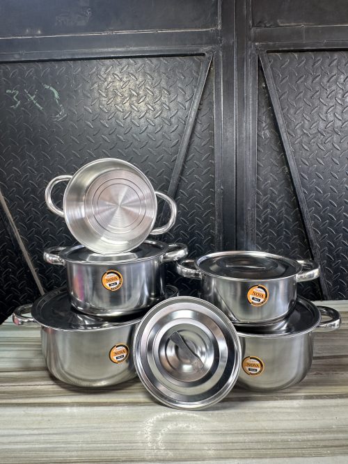 Nova Storage Bowl with Handle Set 5