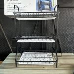 Dish drainer 3 layer Iron Plate Rack - Multifunctional Bowl Rack