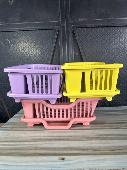 Plastic Dish Drainer  Plate Rack Single Layer