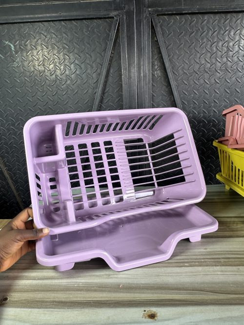 Plastic Dish Drainer  Plate Rack Single Layer