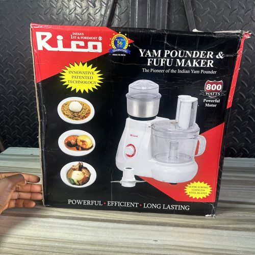 img_2544-2 Rico HEAVY DUTY Yam Pounder & Fufu Maker - 800Watts