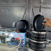 Hoffner Nonstick Cooking Pot Set – 4 pieces – HF - 8050