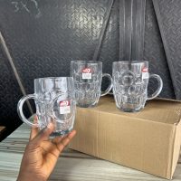 Glass Cup with Handle - 1 piece