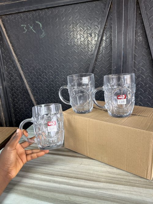 Glass Cup with Handle - 1 piece